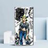 Чехол для телефона JoJo's Bizarre Adventure Джолин Куджо для Samsung Galaxy S24 S25 Edge S26 Ultra S22 S23 Plus S21 + S20 FE Мягкий ТПУ Задняя панель