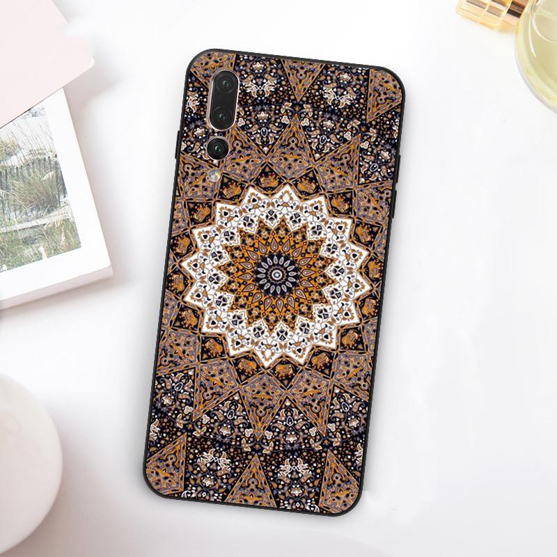 Индийский узор Мандала для Huawei Nova Y73 Y72 Y90 Y70 Y60 Y91 Y61 12s 12i 11i 8i 9 10 SE P60 P30 Pro P40 Lite Чехол