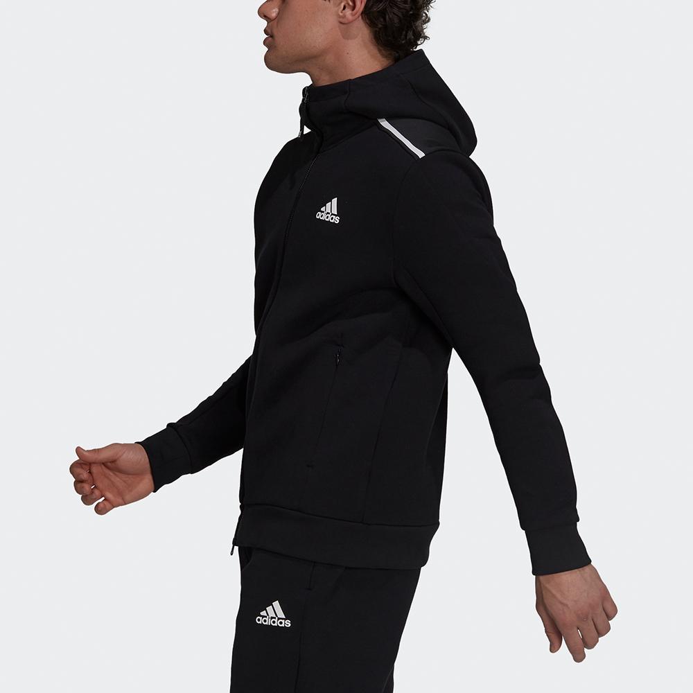 adidas Zne Hood с логотипом и принтом Спортивная куртка Мужские куртки Черные GT9780