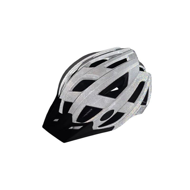 Ultra-Lightweight Ventilated Cycling Helmet With Visor Insect Net Mountain Bike Road Night Visibility