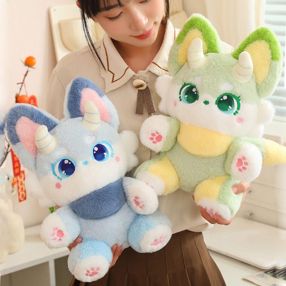 Big EYE Little Animal Devil Doll Large Ear Cartoon Plushies Doll  Kids Birthday Christmas