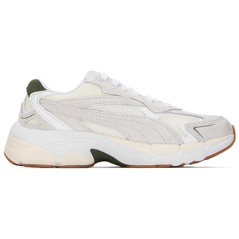Puma Кроссовки Teveris Nitro White Green Moss Unisex Кремовые 388774-13