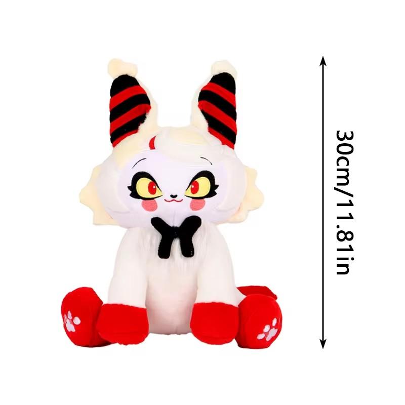 Горячий Кот Плюшевая Игрушка Забавный Энджел Даст Аластор ТВ Фанаты Коллекционирование Подарок Милая Хлопковая Набивная Плюшевая Кукла Дети на Подарок на День Рождения