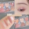 Палитра теней для век Bear Six Color Matte Pearlescent Fine Shine Brightening Earth Color Highlight Contouring All-in-one Palette