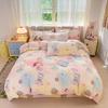 Class A 100% pure cotton four-piece set, bedding, maternal and infant grade, naked sleeping grade, bed sheet, quilt cover, student dormitory three