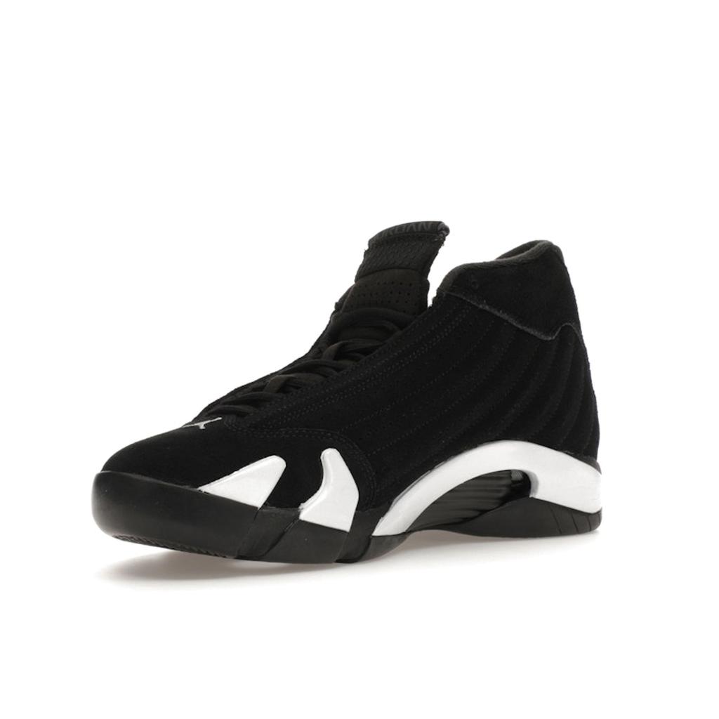 Air Jordan 14 Retro Black White Men Sneakers University-Red 487471-016