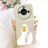 For Honor X9c Case 6.8" Cute Cartoon Cat Soft TPU Liquid Silicone Shockproof Cover For Honor X60 Bumper on HonorX9c Smart Fundas