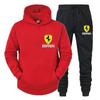 Костюм Ferrari Весна и Осень Мужские и Женские Худи Персонализированные Модные Повседневные Свитшоты