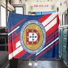 Royal Heraldry Regal Symbols blanket Suitable for all seasons Soft and comfortable Machine washable Office rest blanket Air conditioning blanket