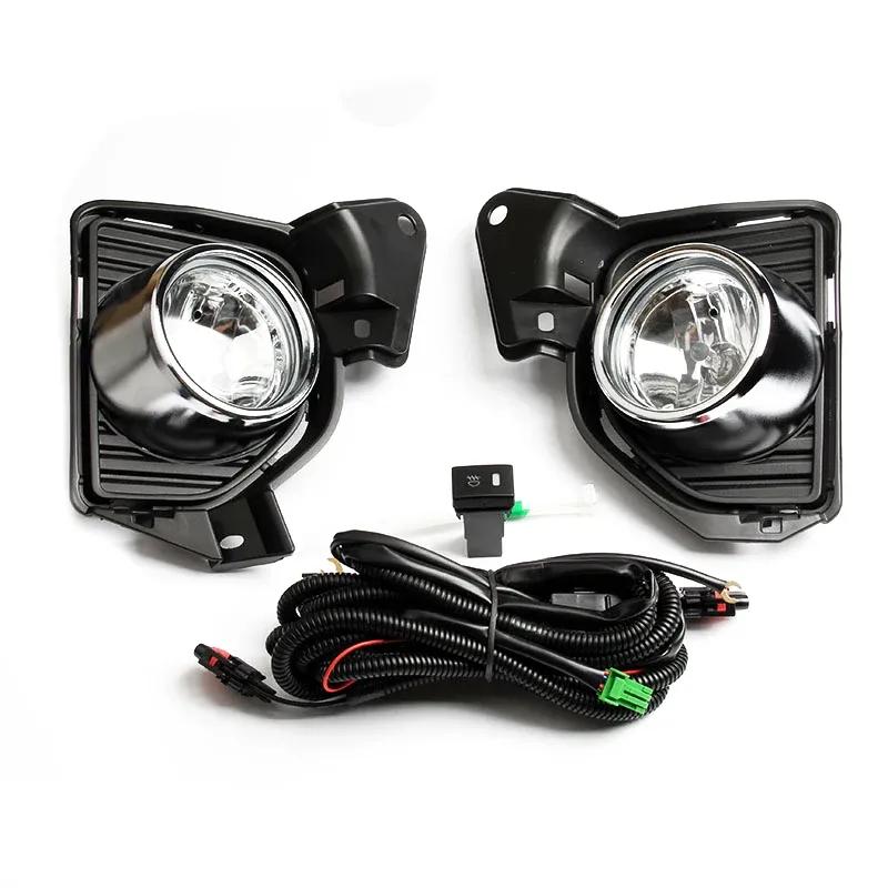 Светодиодный блок противотуманной фары для TOYOTA HIACE COMMUTER 2014 2015 2016 Дневные ходовые огни Провода Переключатель Поворотный сигнал ДХО Дневные ходовые огни 12В