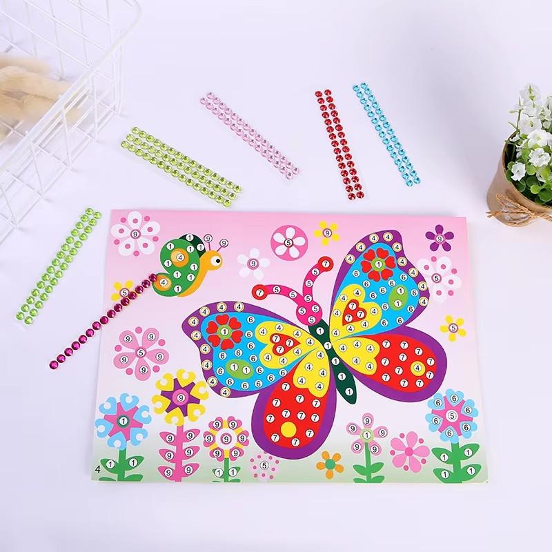 5~20 шт. Декоративная живопись DIY Алмазные наклейки Домашнее рукоделие Кристальная паста Живопись Мозаика Рукоделие Случайный цвет TMZ