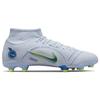 Nike Кроссовки унисекс Mercurial Superfly 8 Academy MG Grey Light Marine Football-Grey Volt Dark-Marina-Blue DJ2873-054