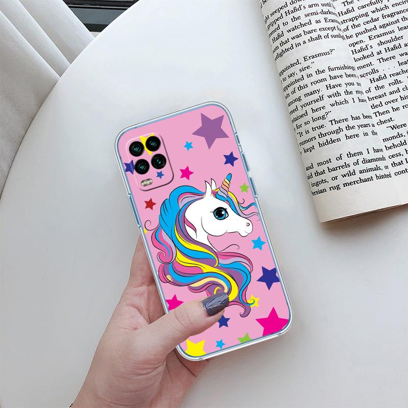 RP14 Cartoon Unicorn Phone Case for Motorola Moto G10 G20 G30 G31 G32 G34 G35 G41 G42 G50 G51 G52 G55 G60 G60S G62 G71 G72 G75