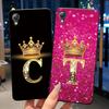 Cute New Design Crown Letter Shockproof Soft Phone Case For Asus ZenFone Live (L1) ZA550KL Bumper Silicone Black Case Cover