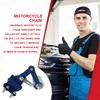 Motorcycle Chain Adjuster with Guide Wheels Pulley Chain Tensioner Iron Motorbike Chain Tensioner for 50cc-500cc ATV Motocross