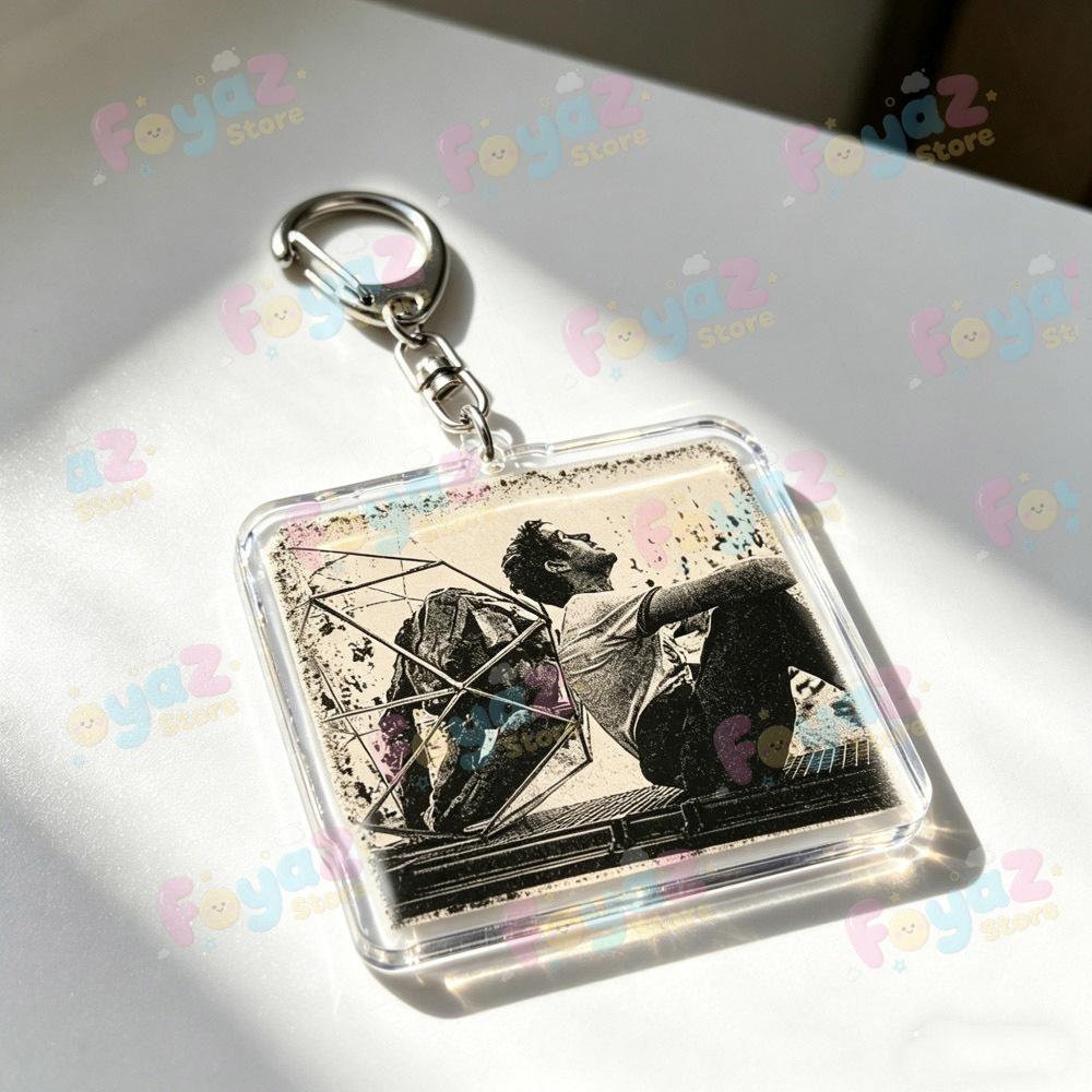 Cartoon Project Hail Mary Keychains Amaze Fist My Bump Keyrings Jewelry Manga Game Fans Gifts