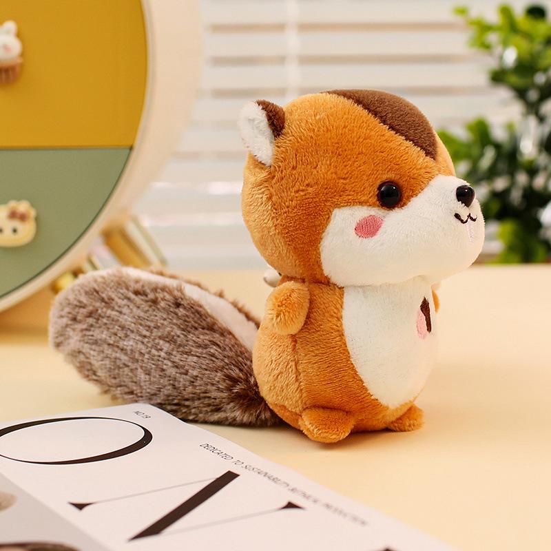 Bunny Plush Keychain Doll Machine Pendant Student Schoolbag Backpack Pendant Small Toys Boutique Girls Jewelry