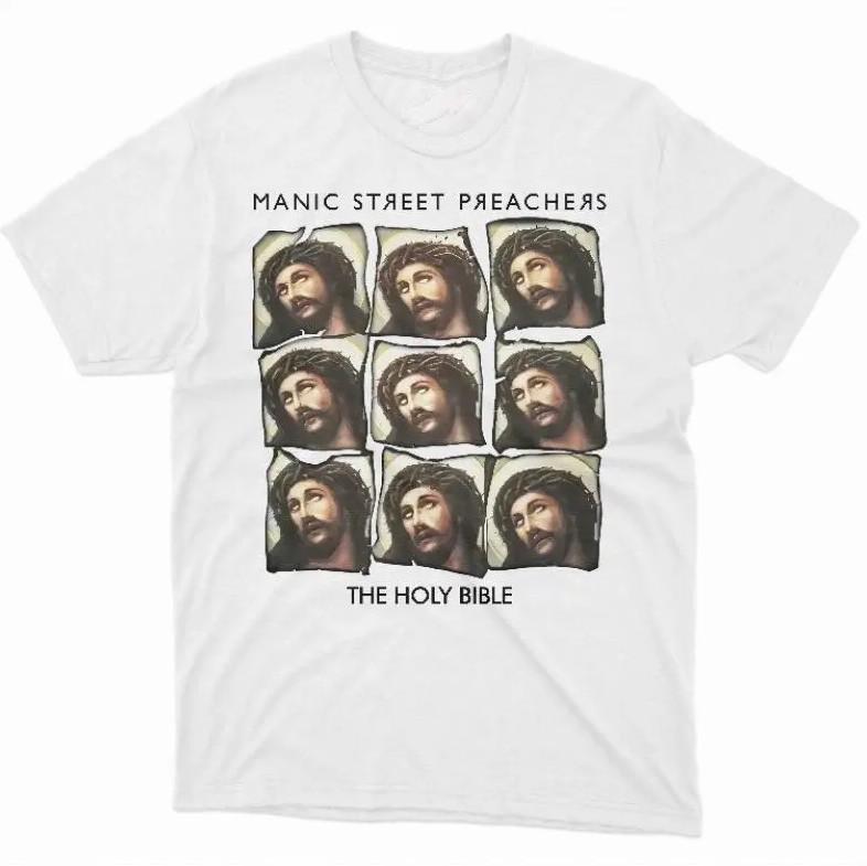 holy bible Manic Street Preachers european tour T-Shirt EG381