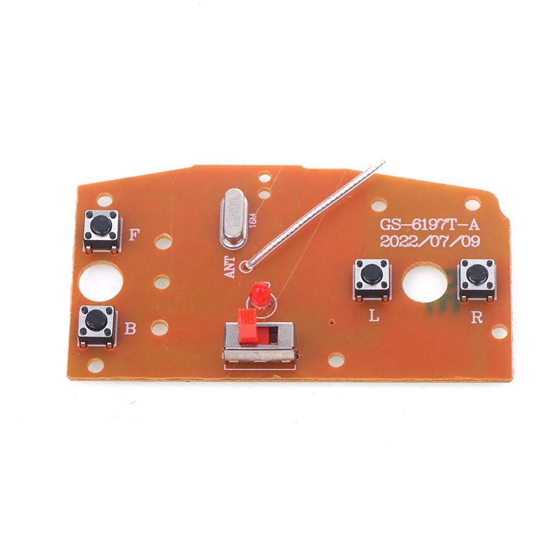 2.4G четырехканальная плата приемника передатчика для радиоуправляемых игрушек с дистанционным управлением, модуль деталей, высококачественная печатная плата Pcba