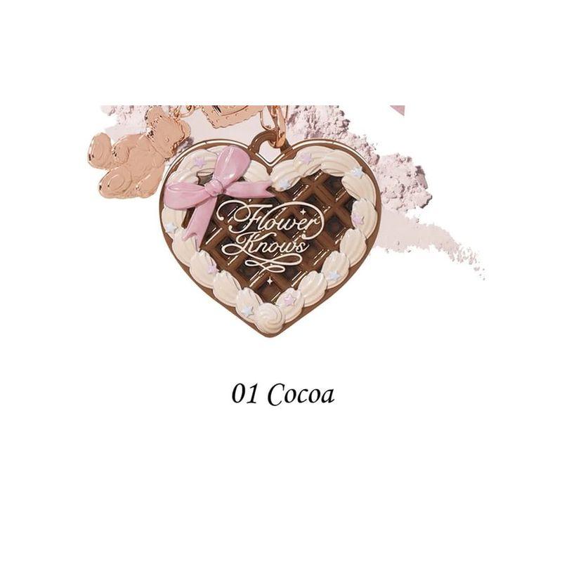 Flower Knows - Flower Knows Коллекция Sweetie Bear Мини-пудра для лица и набор с шармом - 2 вида