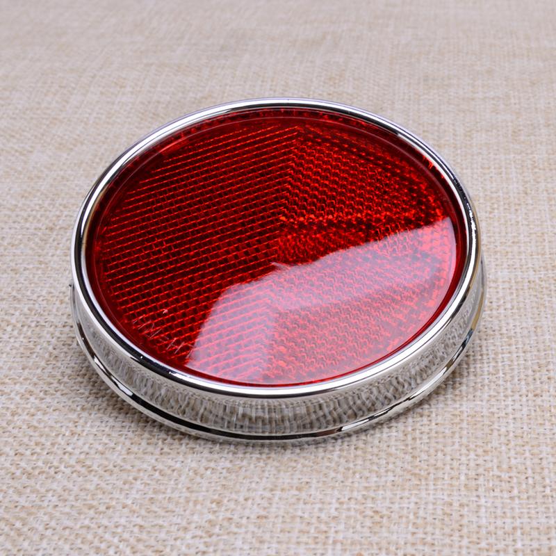Car Rear Bumper Reflector Tail Warning Light Lamp Red Lens 81910-69015 Fit for Toyota Land Cruiser FJ25 FJ40 FJ55 1958-1972 1973