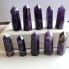 Exquisite Natural Purple Dream Amethyst Quartz Crystal Stone Point Hexagonal Wand