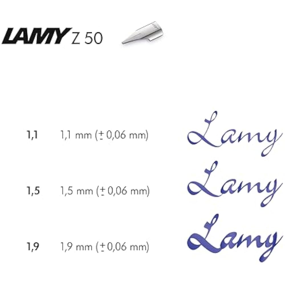 Размер пера для каллиграфии LAMY Joy: 1,9 мм Z50 [Параллельный импорт]