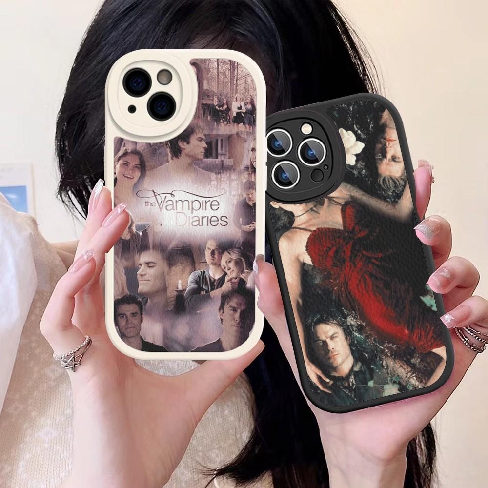 Американский фильм Дневники вампира Чехол для телефона Жесткая кожа Для IPhone 16 15 14 13 12 Mini 11 14 Pro Max Xs X Xr 7 8 Plus Fundas