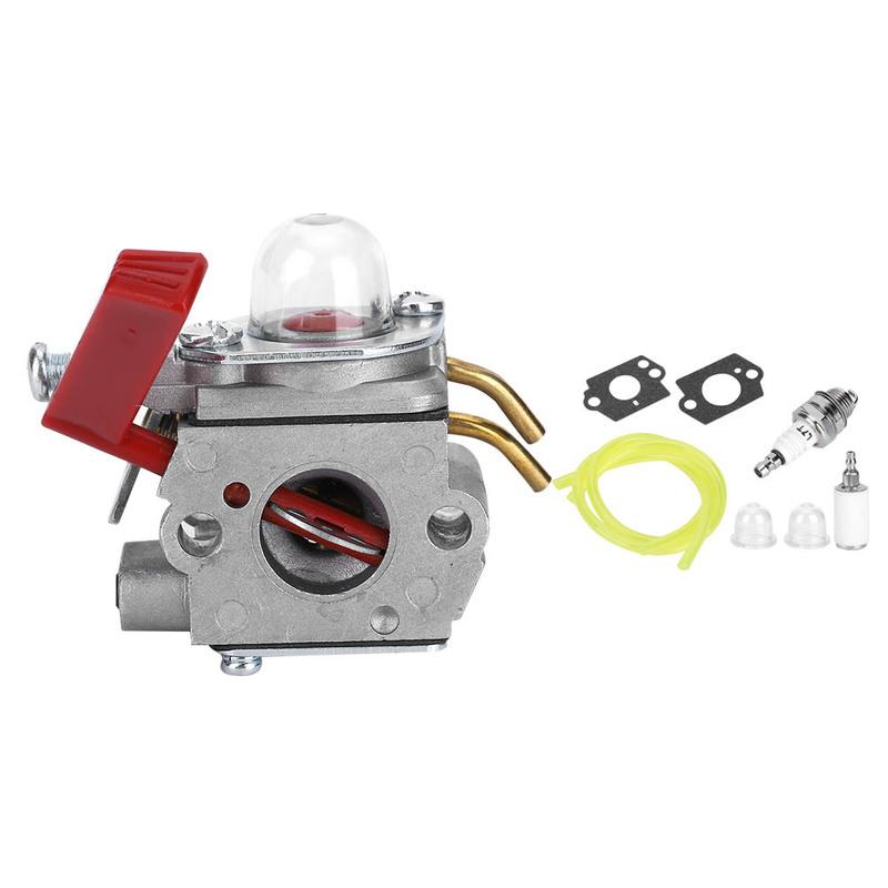 Trimmer Carburetor Carburetor Kit Garden Lawn Mover Trimmer Carburetor Kit for Homelite UT‑ 33600A 26cc EHCPS 0264AT 0264OF