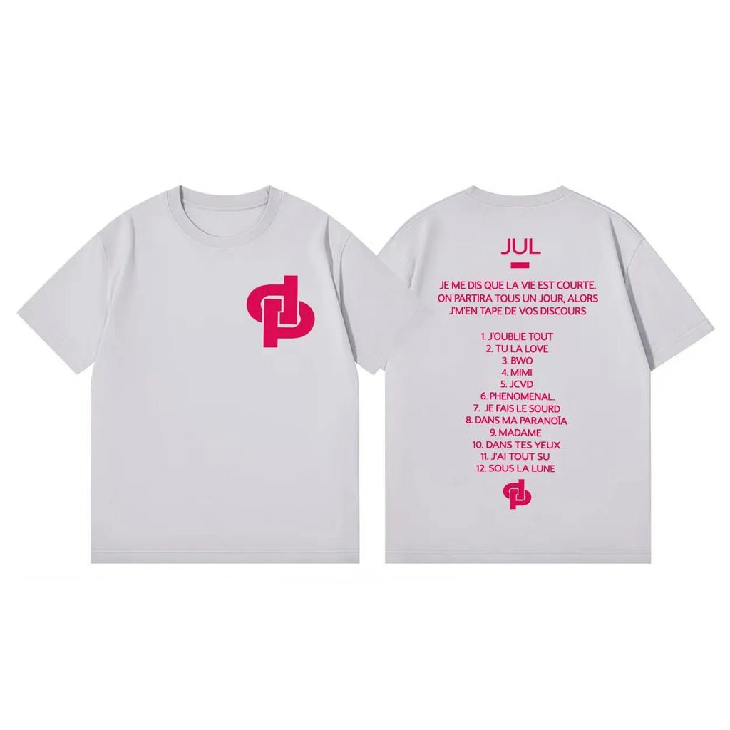 Jul July Tour 2026 Summer UNISEXs  Womens Cotton Tshirts Harajuku Y2k Oversized Tshirt Fashion Casual Round Neck Vintage