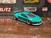 Металлическая зеленая мини-машинка Lamborghini Temerario