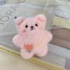 Корейский стиль Kawaii маленький медведь плюшевая игрушка мультфильм животное кулон брелок милая мягкая кукла для детей рождественский подарок