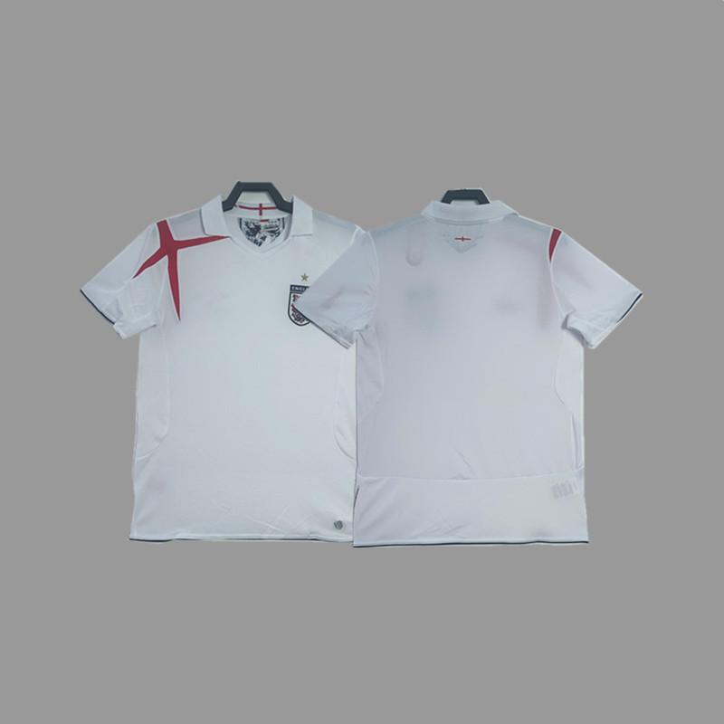 Vintage jersey Owen Rooney Beckham Lampard Gerrard classic football jersey England national team jersey