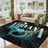 Nirvana Design Crystal Velvet Rug Soft Decorative Mat for Bedroom Entrance