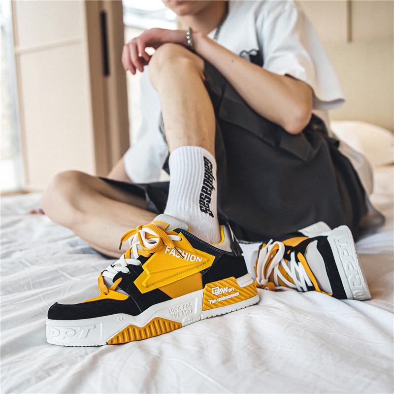 Мужская мода, повседневная низкая обувь для скейтбординга, удобные кроссовки для мальчиков, студенты, трендовая мягкая подошва, классическая дышащая нескользящая спортивная обувь