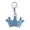 Мода Стразы Корона Кулон Брелок Собака Завесы Декор Аксессуары для домашних животных