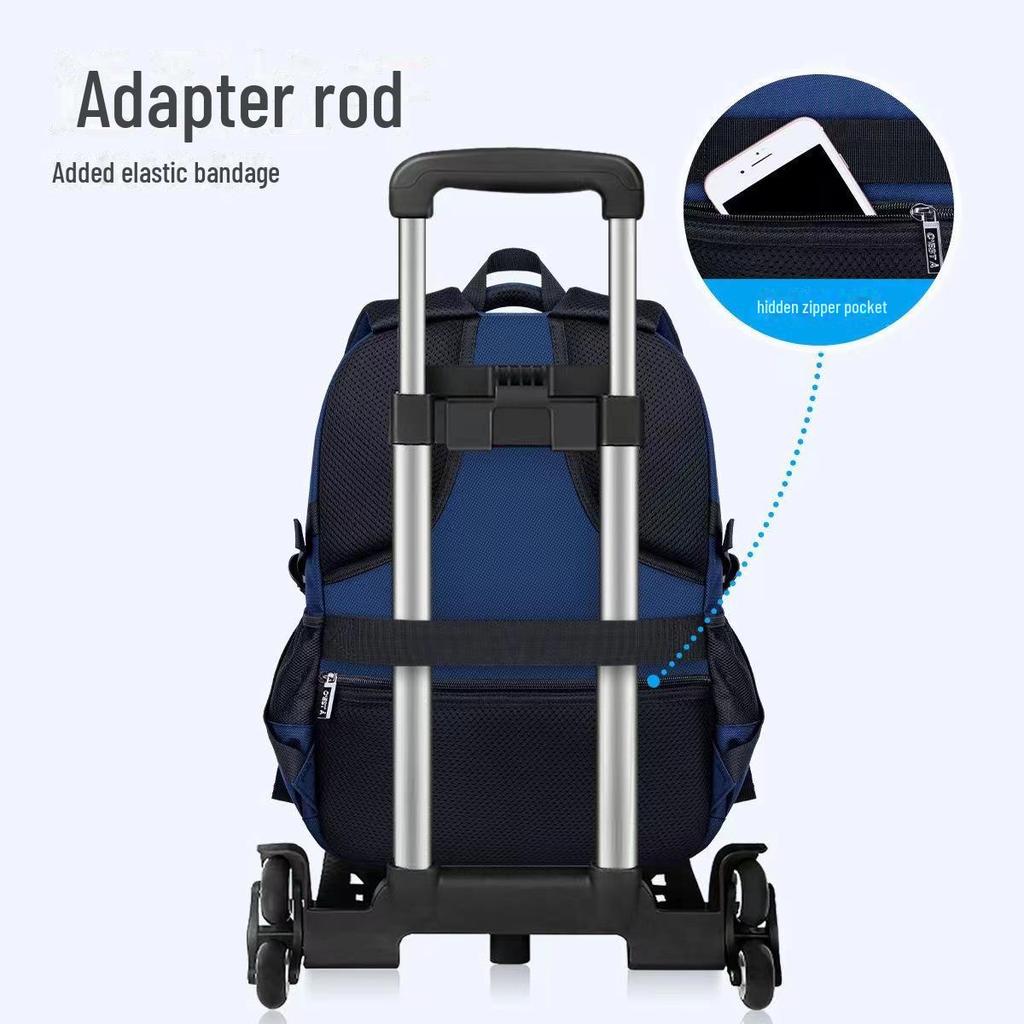 Школьные ранцы большой вместимости для мальчиков 2024 года для учеников начальной и средней школы (3-9 классы)