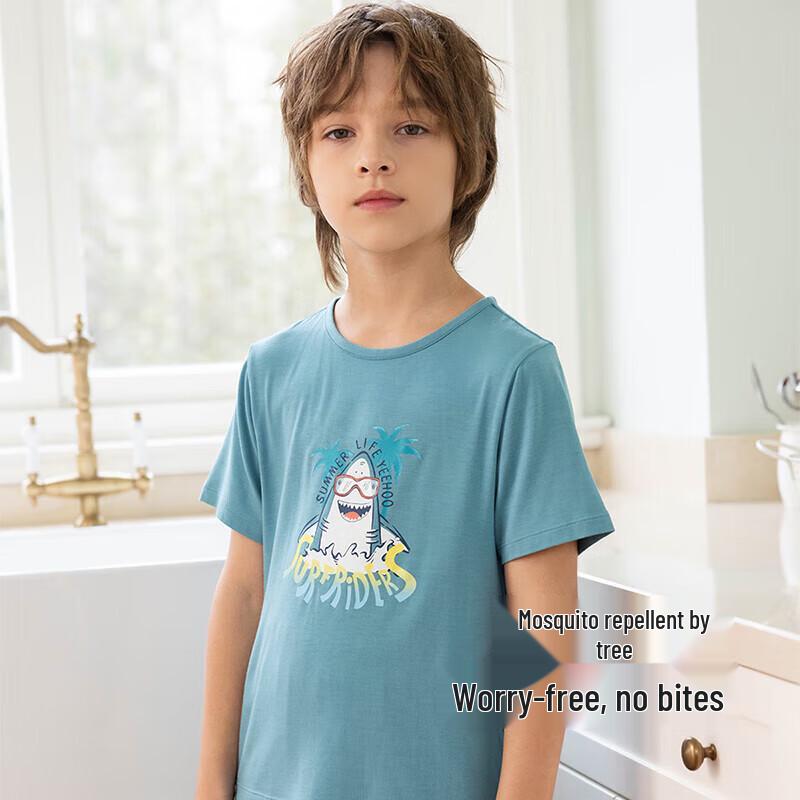 YEEHOO Kids' Summer Mosquito Repellent Pajamas