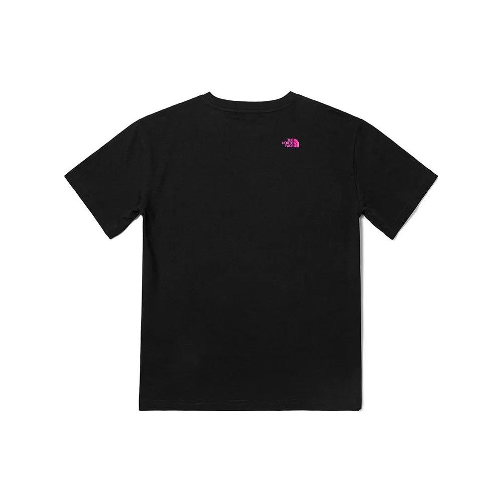THE NORTH FACE Summer Outdoor Exploration SS23 Drop Shoulder Sleeve T Shirt Women's Black (Unisex) T-Shirts NF0A7WEG JK3
