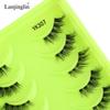 Накладные ресницы Half Eye Lashes 3/10 пар 3D Mink Lashes Natural/Dramatic Handmade Многоразовые накладные ресницы Инструменты для макияжа Faux Cils