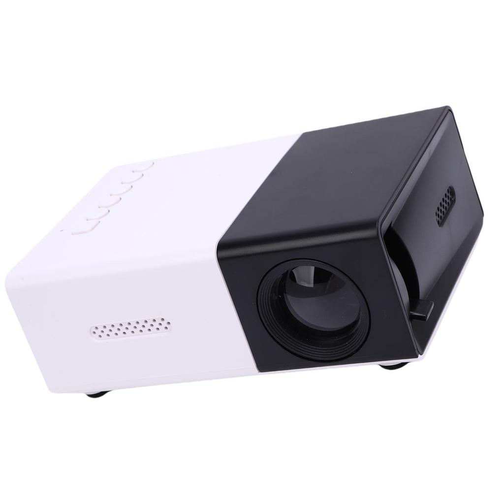 Portable Projector 1080P HD Outdoor Home Theater Movie Projector Support USB AV Storage Card HD Multimedia Interface