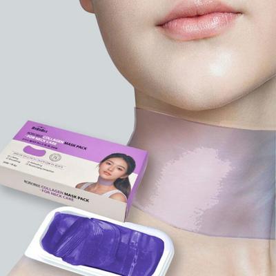 ROROBEE Hydrogel Collagen Neck Wrinkle Lifting Pack 30 листов 1 коробка Отбеливающая маска для шеи с эффектом улучшения морщин и придания функционального объема