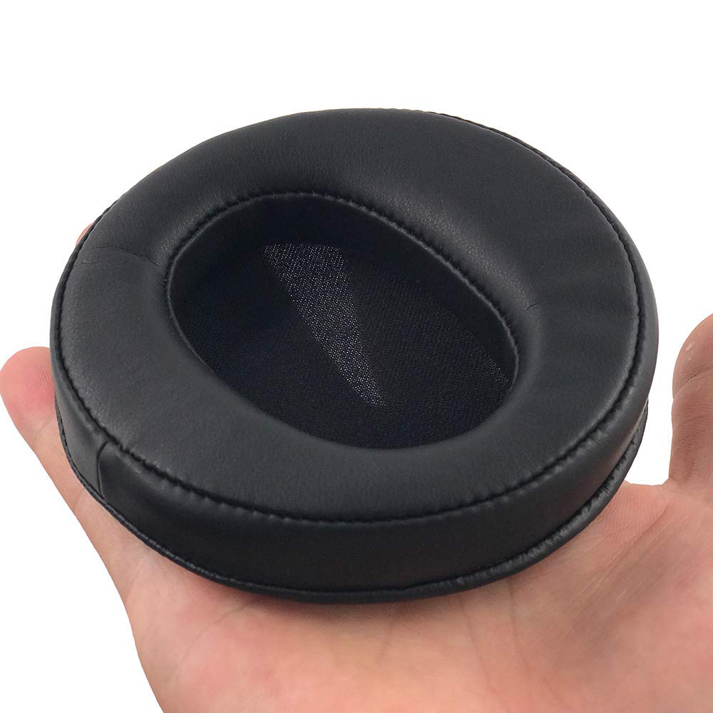 Стильные сменные амбушюры из пеноматериала Chic Tuant для наушников FOSTEX и THX00 Protein TH500RP, TH600, TH610, TH900, TH900mk2, (Черный, Кожа)