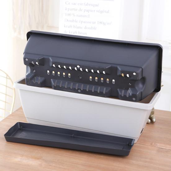 Ящик для выращивания овощей, прочный, большой емкости, многоразовый, универсальный, плантатор для фруктов, садовые принадлежности