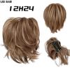 MISS WIG Synthetic Short Wavy Hair Claw Messy Ponytail Wig Extension Effortless Styling And Volume Boost