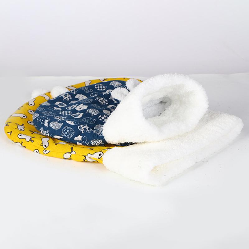 Practical Thickened Cat Sleeping Bag Semi-Closed Winter Soft Cat Bed Cave Warm Comfortable Cat Nest Pet Mat Pet Supplies