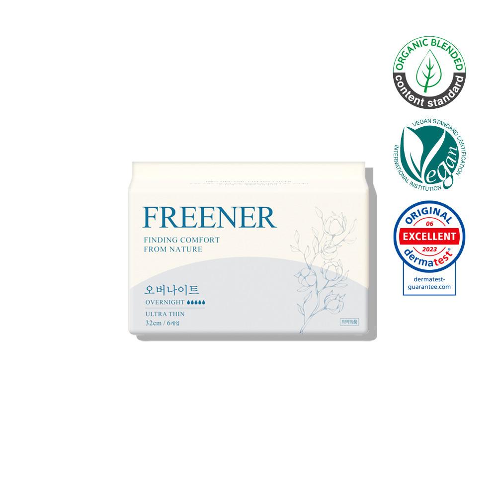 Выберите 1 из 4 типов сверхтонких гигиенических прокладок Preener (Средний / Большой / Ночной / Ежедневная прокладка)