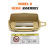 Car Left Right Makeup Vanity Sun Visor Mirror Cover For Porsche Boxster Cayman 981 982 Carrera 911 Traga GT3 991 992 982857551