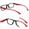 Computer Vintage Square Ultra Light Frame Eye Protection Eyeglasses Anti-Blue Light Glasses