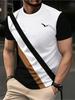 Personalized Pattern Printed Men's Short-sleeved T-shirt Comfortable and Breathable Summer Wear